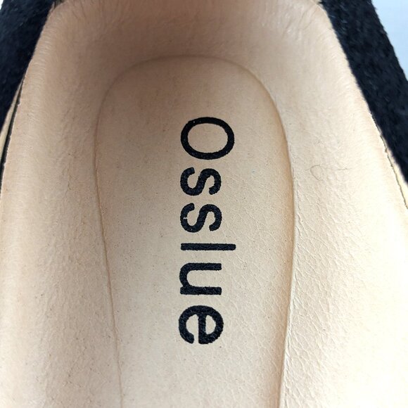 Osslue Black Suede Loafers 7.5 - Picture 6 of 11